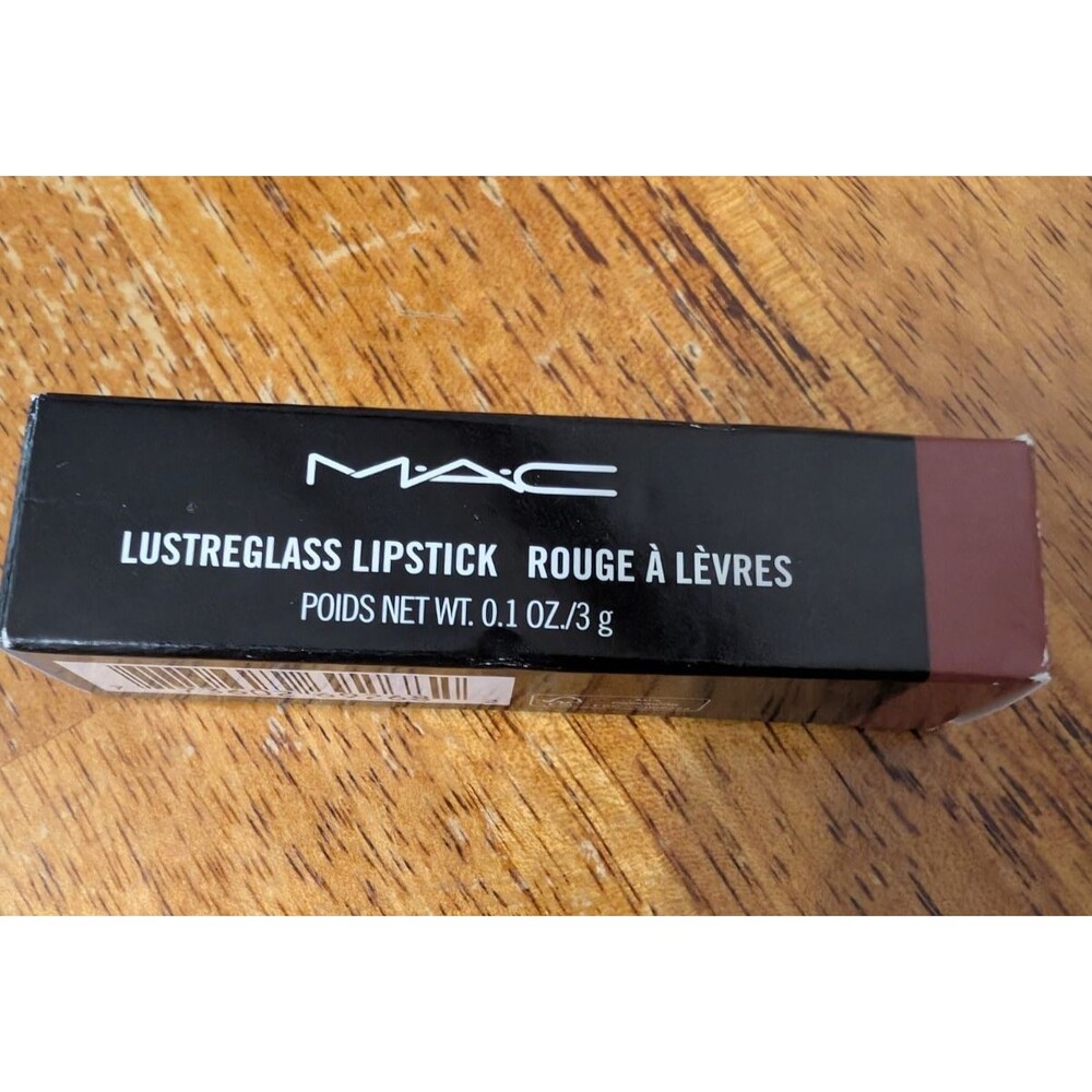 MAC Lustreglass Lipstick 563 OBVIOUSLY Full Size Discontinued New In Box